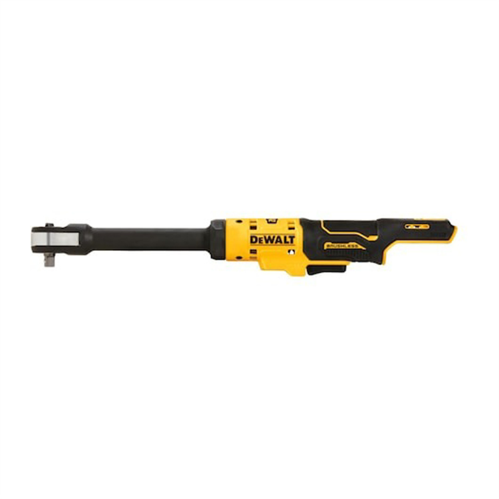DeWalt XTREME 12V MAX Brushless Extended Reach Ratchet — 3/8in., 60ft.-Lbs. Torque, LED Worklight, Model# DWTDCF503EB